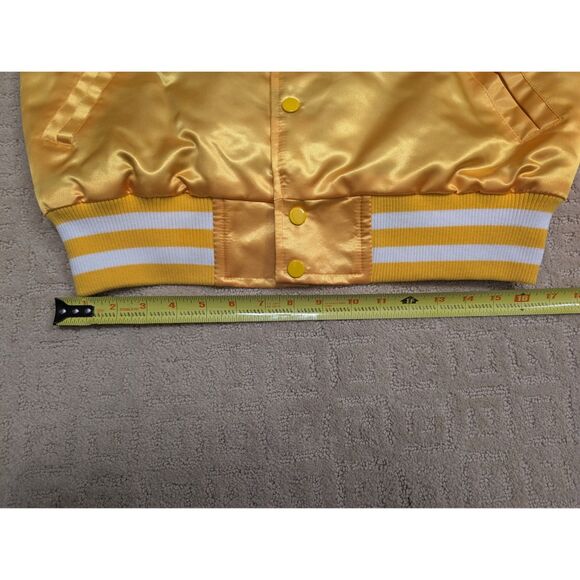 NWT Headgear Classics Martin Varsity Jacket Men's Small Yellow Embroidered - Picture 5 of 16